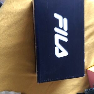 Fila Black Box with White Logo